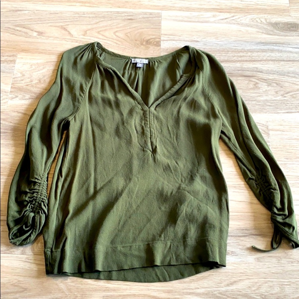 Olive green tunic